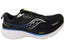 Saucony Mens Guide 18 Comfortable Lace Up Athletic Shoes Black Lapis