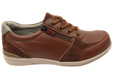 Homyped Odette Womens Supportive Comfortable Wide Width Leather Shoes