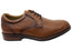 Florsheim Mens Traveller Plain EE Extra Wide Leather Dress Shoes