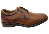 Florsheim Mens Traveller Plain EE Extra Wide Leather Dress Shoes