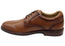 Florsheim Mens Traveller Plain EE Extra Wide Leather Dress Shoes