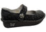 Alegria Paloma Womens Comfortable Leather Mary Jane Shoes Inky