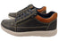 Explorer Rico Mens Comfortable Leather Lace Up Casual Shoes