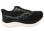 Saucony Womens Triumph 23 Wide Fit Comfort Athletic Shoes Black White