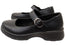 Alegria Jazmine Womens Comfortable Leather Mary Jane Shoes Black Nappa