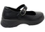Alegria Jazmine Womens Comfortable Leather Mary Jane Shoes Black Nappa