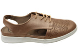 Homyped Womens Cyrus Cut Out Comfortable Supportive Leather Shoes
