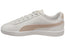 Puma Womens Puma Club II SL Comfortable Lace Up Sneakers