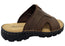 Mironneli Everglade Mens Leather Comfortable Slide Sandals