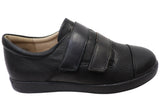Homyped Lumier Twin Womens Supportive Leather Adjustable Strap Shoes