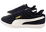 Puma Mens Club II Comfortable Leather Lace Up Sneakers