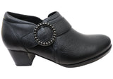 Homyped Niece Shootie Womens Comfortable Leather Shoes Heels