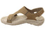 Merrell Womens District 4 Luxe Backstrap Comfortable Leather Sandals