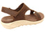 Merrell Womens District 4 Luxe Backstrap Comfortable Leather Sandals