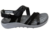 Merrell Womens Harbor Backstrap Comfortable Leather Sandals