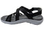 Merrell Womens Harbor Backstrap Comfortable Leather Sandals