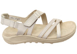 Merrell Womens Harbor Backstrap Comfortable Leather Sandals