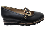 Homyped Lucy MJ Womens Supportive Leather Mary Jane Shoes