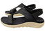 Merrell Womens District 4 Luxe Backstrap Comfortable Leather Sandals