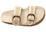 Billini Topanga Womens Comfortable Slides Sandals Cream Raffia