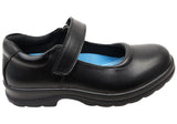 Grosby Ella Jnr 2 Kids Girls Leather Mary Jane School Shoes