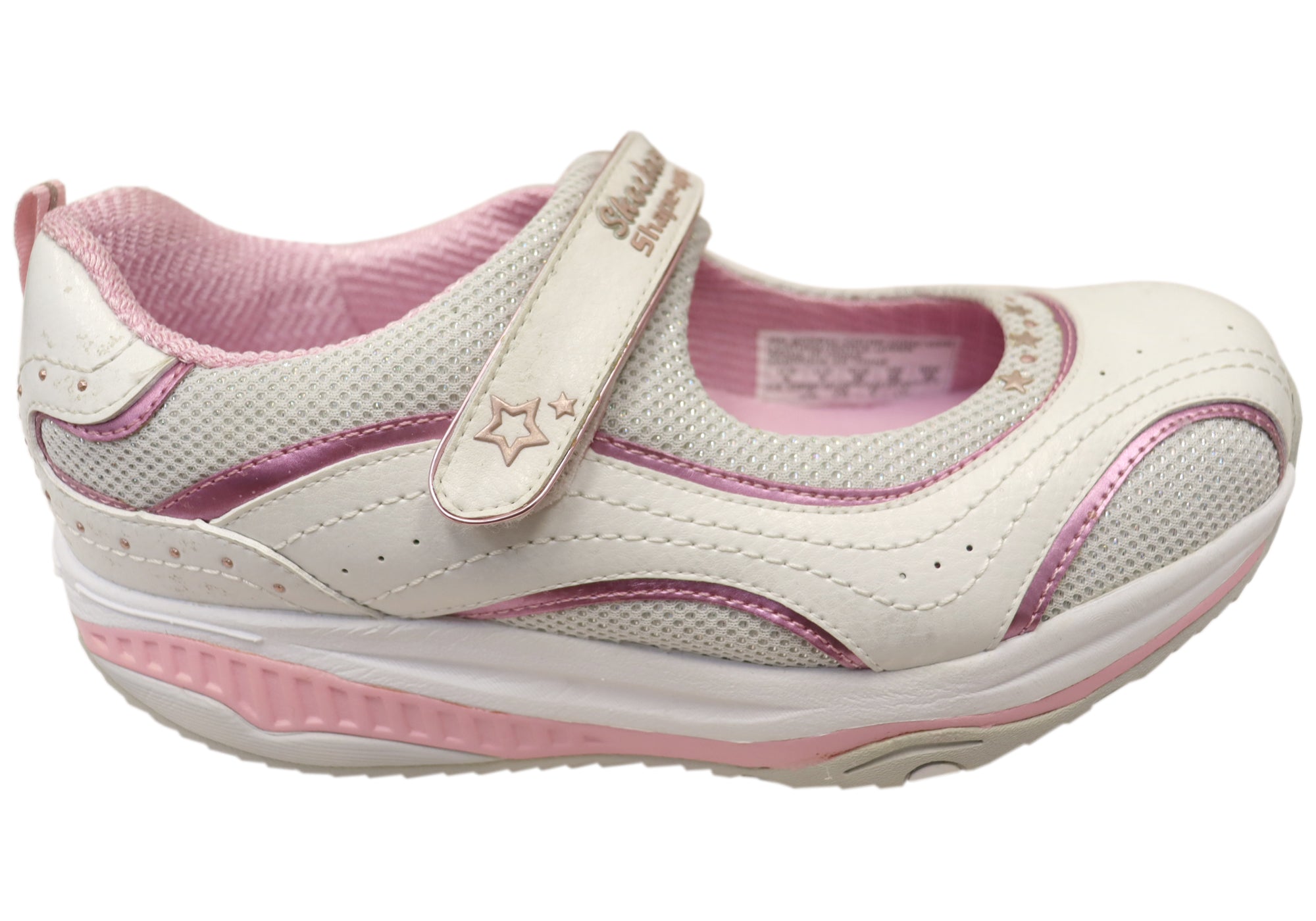 Skechers Kids Girls Shape Ups XF Mary Jane Shoes - Main Image