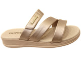 Comfortflex Mitzi Womens Slides Sandals With Comfortable Footbed