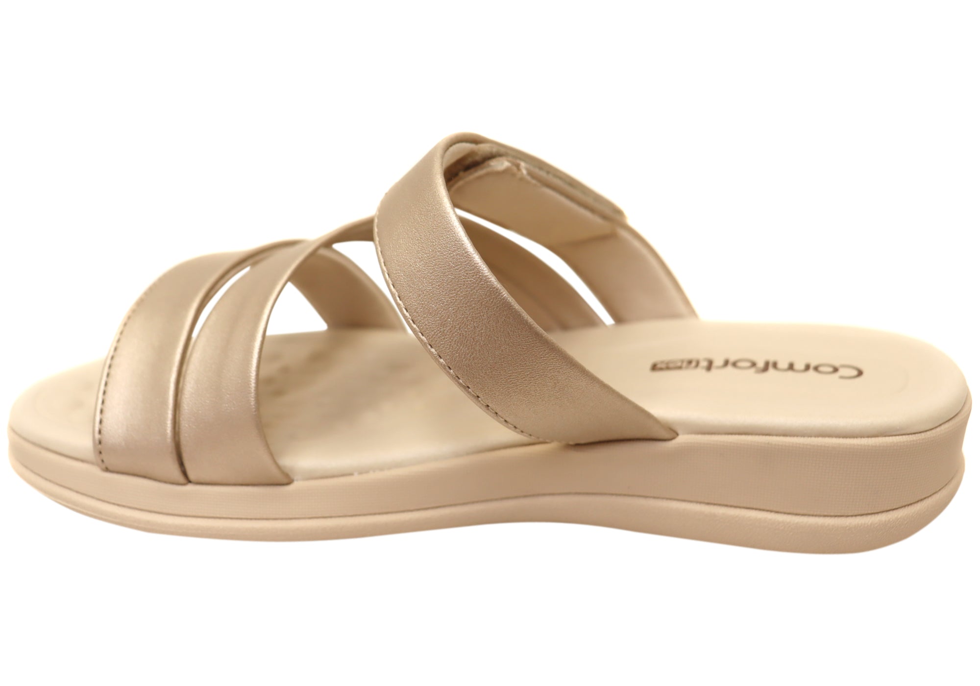 Comfortflex Mitzi Womens Slides Sandals With Comfortable Footbed