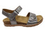Comfortiva Gwen Womens Comfort Footbed Wide Fit Leather Sandals