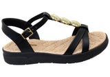 Comfortflex Zinnia Womens Sandals With Cushioned Comfort Footbed