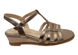 Sofft Scarlet Womens Comfortable Footbed Leather Wedge Sandals