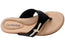 Comfortflex Olivia Womens Cushioned Comfort Footbed Thongs Sandals