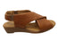 Comfortiva Emilee Womens Comfort Footbed Wide Fit Leather Sandals