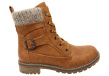 CC Resorts Gilly Womens Comfortable Lace Up Boots