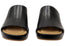 Sofft Cass Womens Leather Low Heel Slide Sandals With Comfortable Footbed