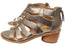 Sofft Carmen Womens Leather Mid Heel Sandals With Comfortable Footbed