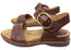Sofft Bali II Womens Leather Sandals With Comfortable Footbed