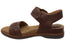 Sofft Bali II Womens Leather Sandals With Comfortable Footbed