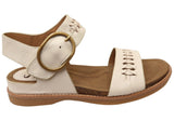 Sofft Bali II Womens Leather Sandals With Comfortable Footbed