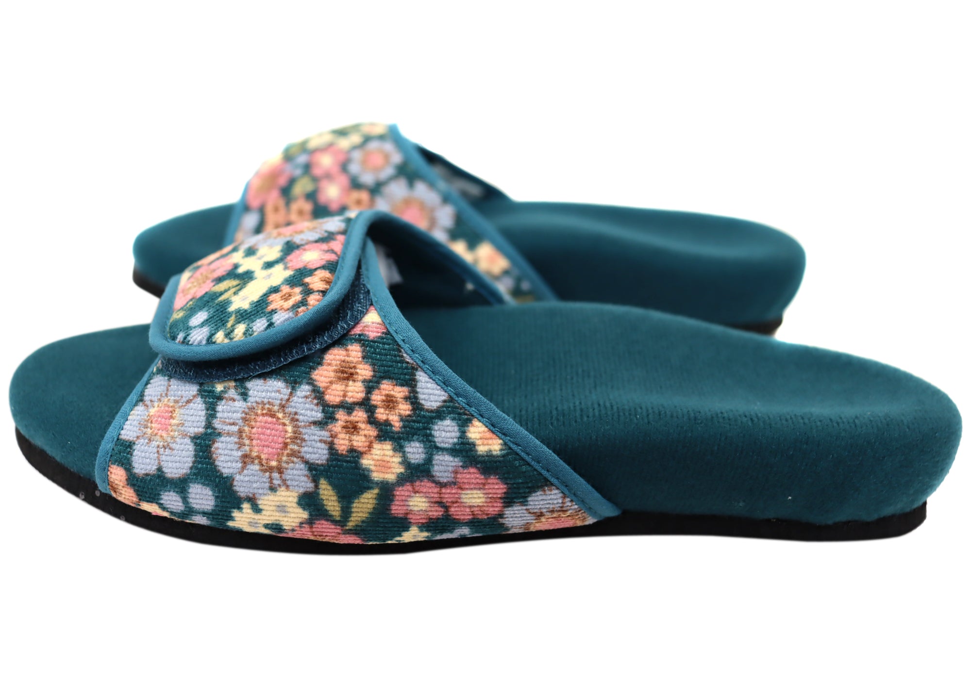 Teal Floral