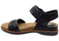Sofft Bali II Womens Leather Sandals With Comfortable Footbed