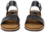 Sofft Bali Womens Leather Sandals With Cushioned Comfort Footbed