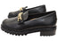 Florsheim Womens Comfortable Candice Leather Moc Toe Loafers Shoes