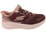 Skechers Womens GO Run Now Starfuse Comfortable Shoes Mauve