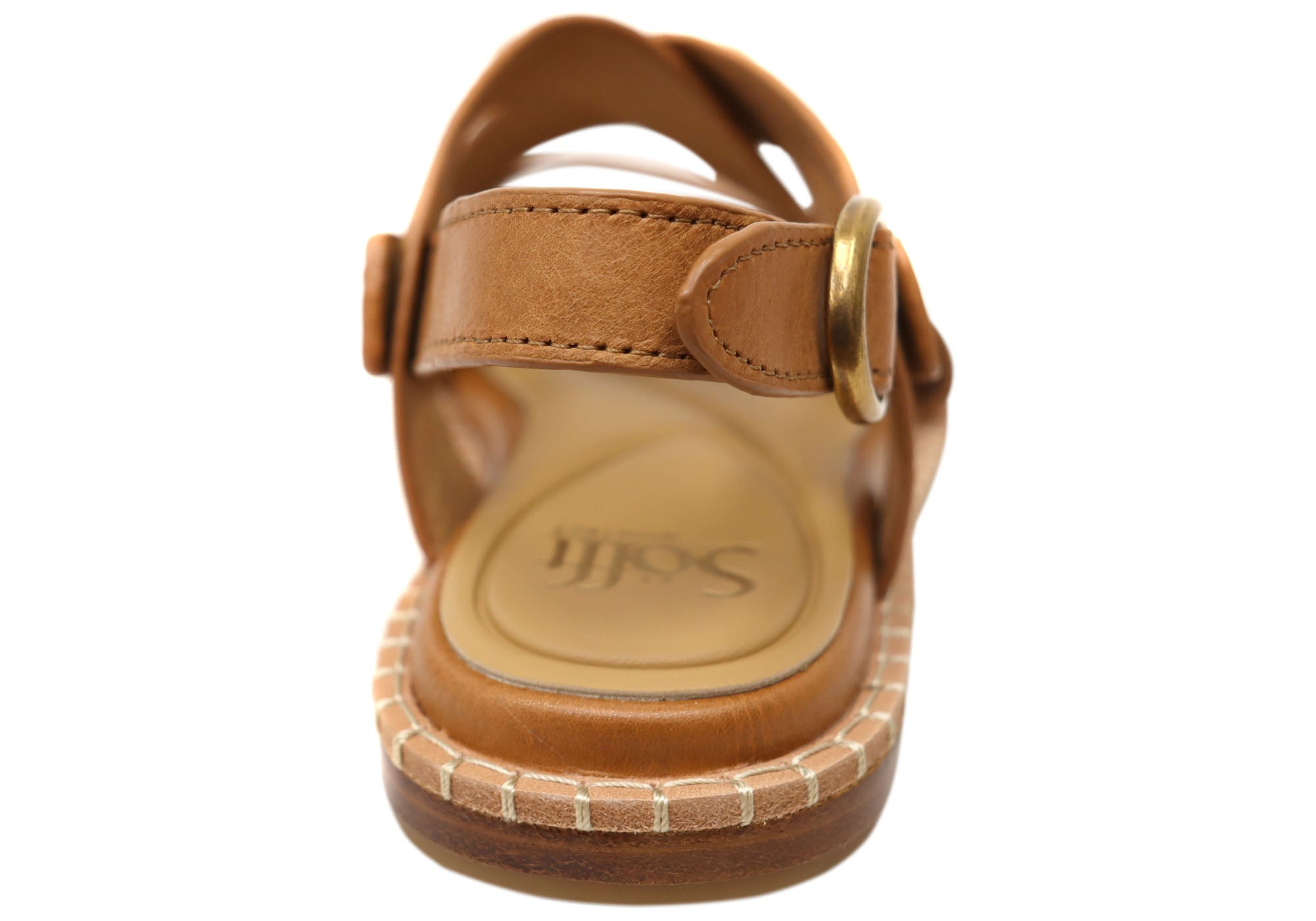 Sofft Nadia Womens Leather Sandals With Comfortable Footbed