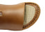 Born Playa II Womens Cushioned Comfort Footbed Leather Slides Sandals