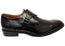 Florsheim Mens Sentinel Monk EE Extra Wide Comfort Leather Dress Shoes