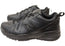 New Balance Womens 608 V5 Slip Resistant Leather Wide Fit Work Shoes