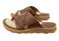 Born Sorja Sport Womens Cushioned Footbed Leather Thongs Sandals