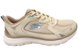 Skechers Womens Flex Appeal 5.0 Retro Rush Lace Up Shoes